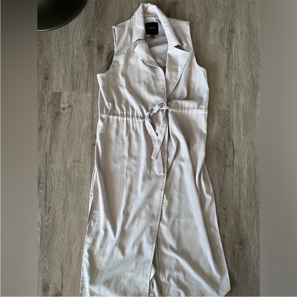 Dynamite Light Gray Vest